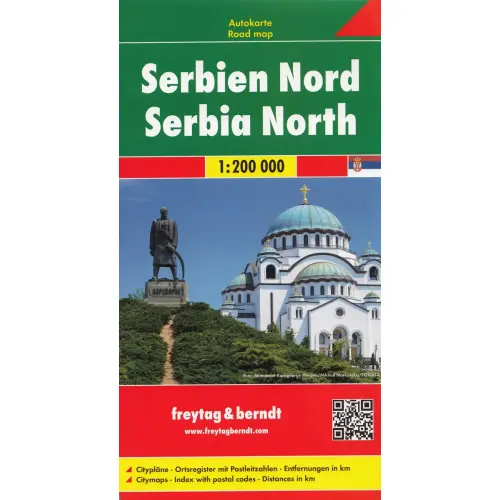 Serbia część północna, 1:200 000