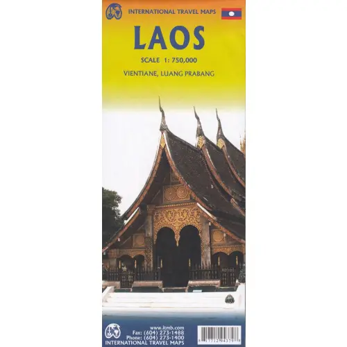 Laos, 1:750 000