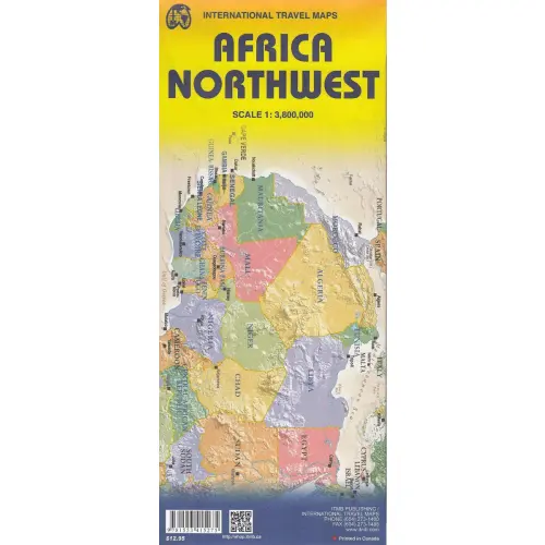Africa Northwest, 1:3 800 000