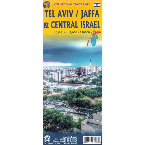Tel Aviv/Jaffa & Central Israel, 1:12 000 / 1:220 000