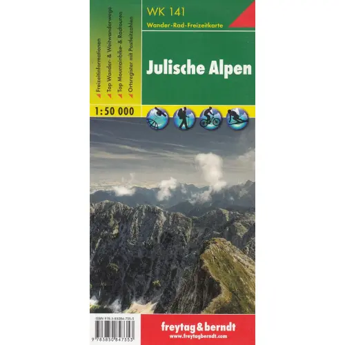 Alpy Julijskie, 1:50 000