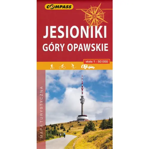 Jesioniki, Góry Opawskie, 1:50 000