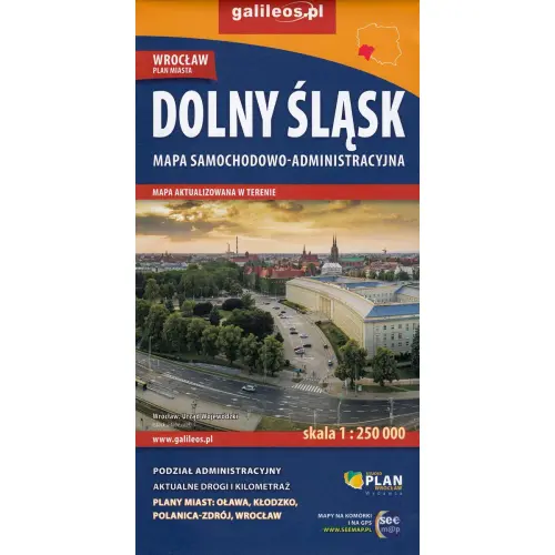 Dolny Śląsk, 1:250 000