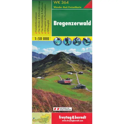 Bregenzerwald, 1:50 000