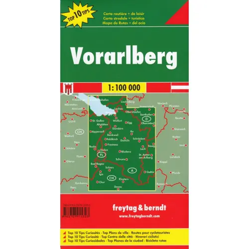 Vorarlberg, 1:100 000