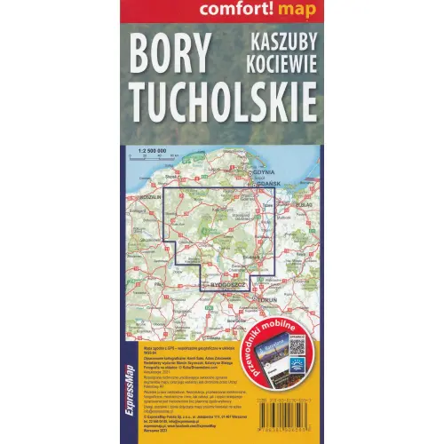 Bory Tucholskie, 1:150 000