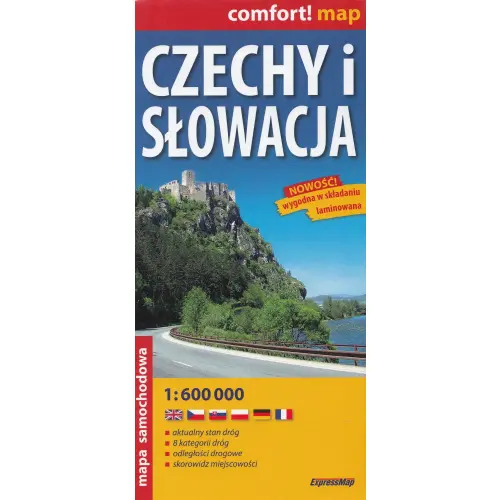Czechy i Słowacja, 1:600 000