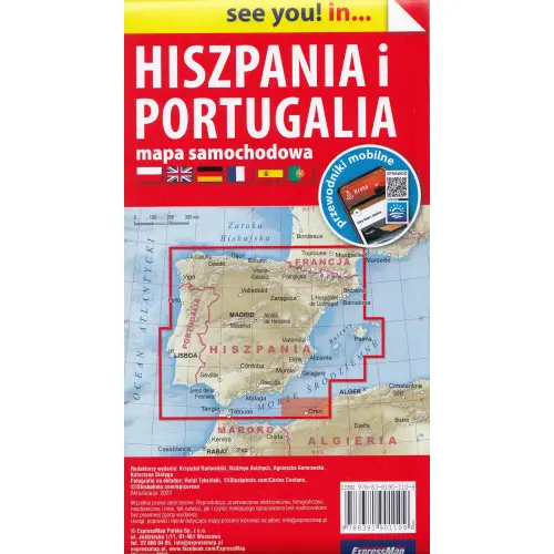 Hiszpania i Portugalia, 1:1 100 000