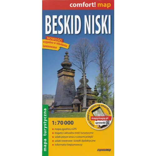 Beskid Niski, 1:70 000