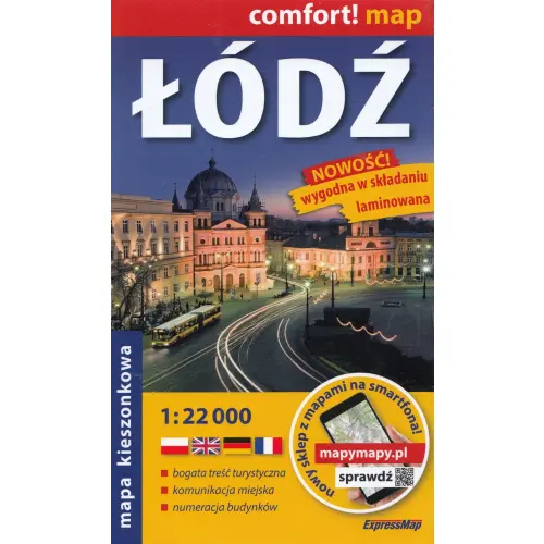 Łódź, 1:22 000