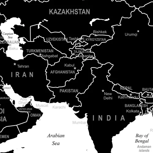 The World mapa ścienna polityczna - tapeta XL