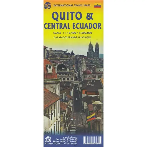 Quito and Ecuador Central, 1:12 400 / 1:600 000
