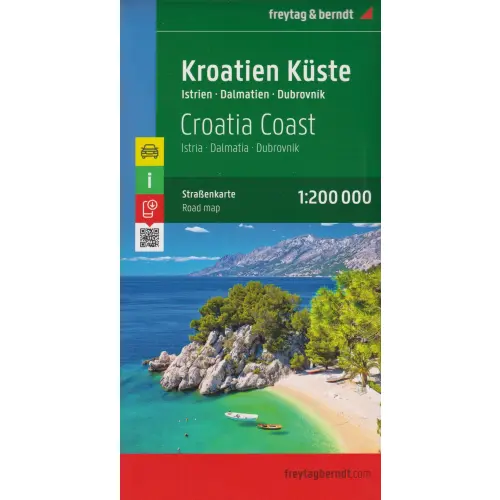 Chorwacja Wybrzeże, 1:200 000