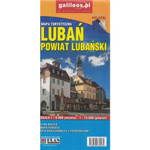 Lubań, Powiat lubański, 1:75 000 / 1:9 000