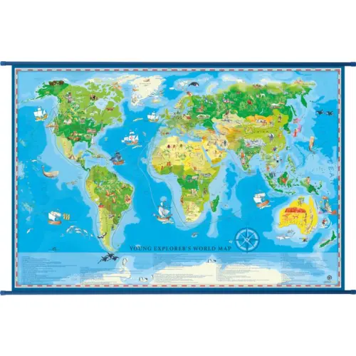 Young Explorer's World Map