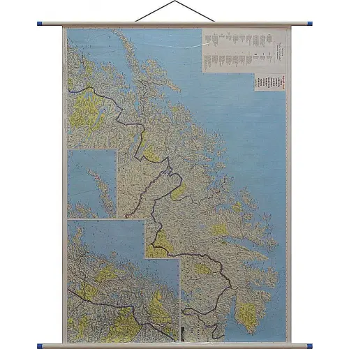 Norwegia mapa ścienna 1:600 000 Freytag & Berndt