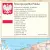 Polska administracyjno-drogowa mapa ścienna na podkładzie w drewnianej ramie, 1:500 000