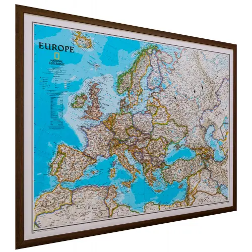 Europa Classic mapa ścienna polityczna na podkładzie 1:8 399 000
