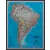Ameryka Południowa Classic mapa ścienna polityczna na podkładzie do wpinania 1:11 121 000