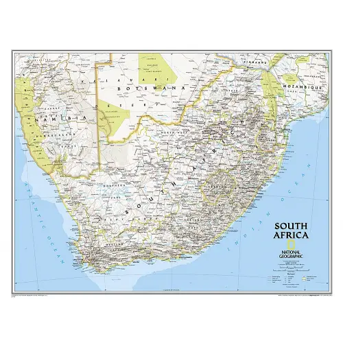 Afryka Południowa Classic mapa ścienna polityczna na podkładzie magnetycznym, 1:3 044 000