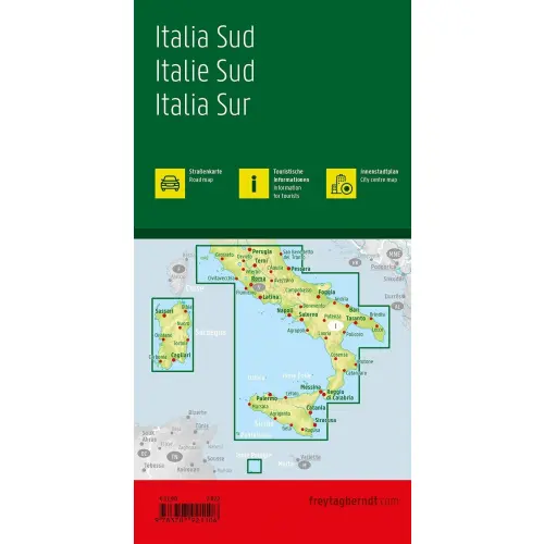 Włochy południowe, 1:500 000