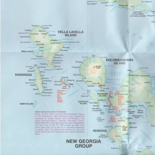 Solomon Islands 1:900 000