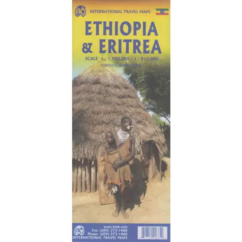 Ethiopia & Eritrea 1:900 000/1:915 000