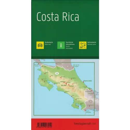 Kostaryka, 1:400 000