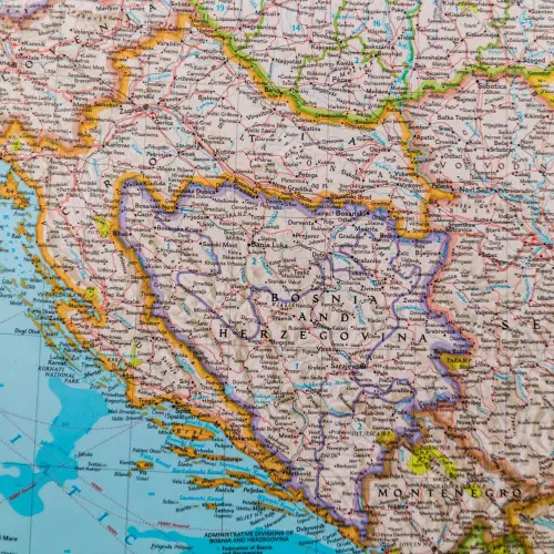 Bałkany Classic mapa ścienna polityczna 1:1 948 000