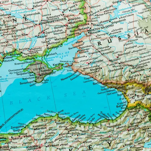 Kraje Śródziemnomorskie Classic mapa ścienna polityczna 1:6 957 000