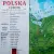 Polska mapa ścienna fizyczna na podkładzie magnetycznym 1:1 800 000