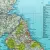 Wielka Brytania, Irlandia Classic mapa ścienna polityczna arkusz papierowy 1:1 687 000