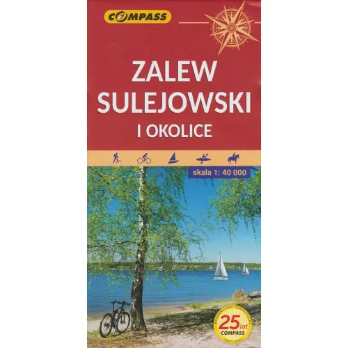 Zalew Sulejowski i okolice, 1:40 000