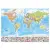 Świat polityczny - mapa ścienna arkusz laminowany wersja angielska, 1:42 000 000, ArtGlob