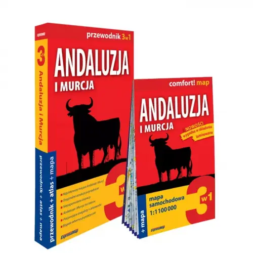 Andaluzja i Murcja 3w1, przewodnik, ExpressMap