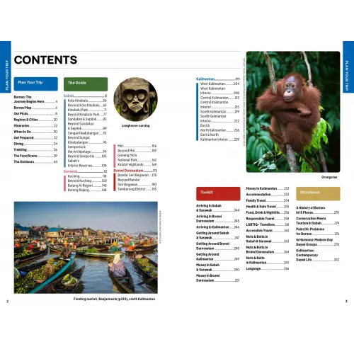 Borneo, przewodnik. Lonely Planet