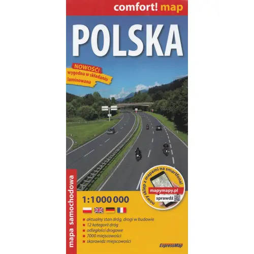 Polska, 1:1 000 000
