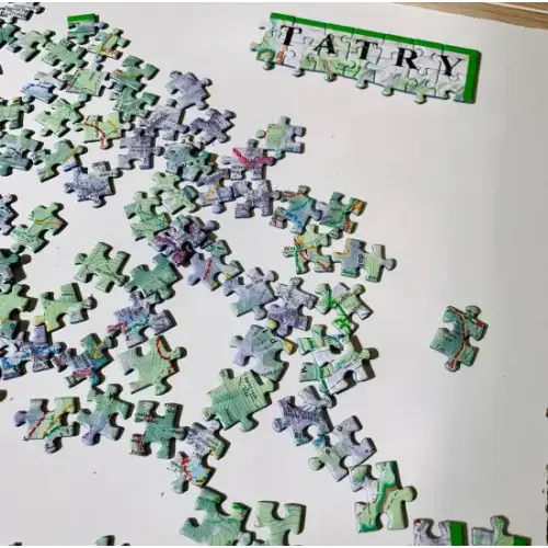 Tatry mapa turystyczna 1:50 000 - puzzle 1 000 elementów
