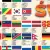 Flagi świata - puzzle 1 000 elementów