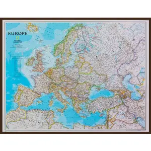 Europa Classic mapa ścienna polityczna na podkładzie 1:5 419 0000