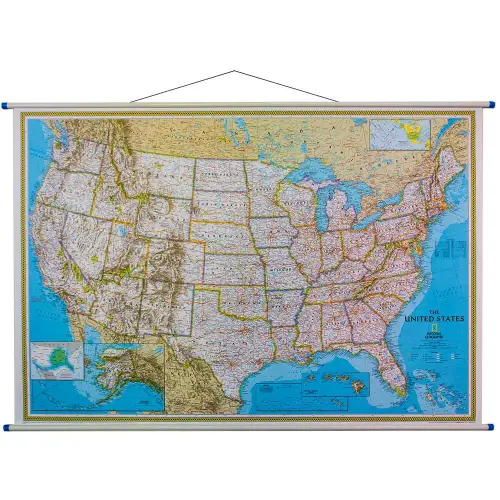 USA Classic mapa ścienna polityczna 1:2 815 000